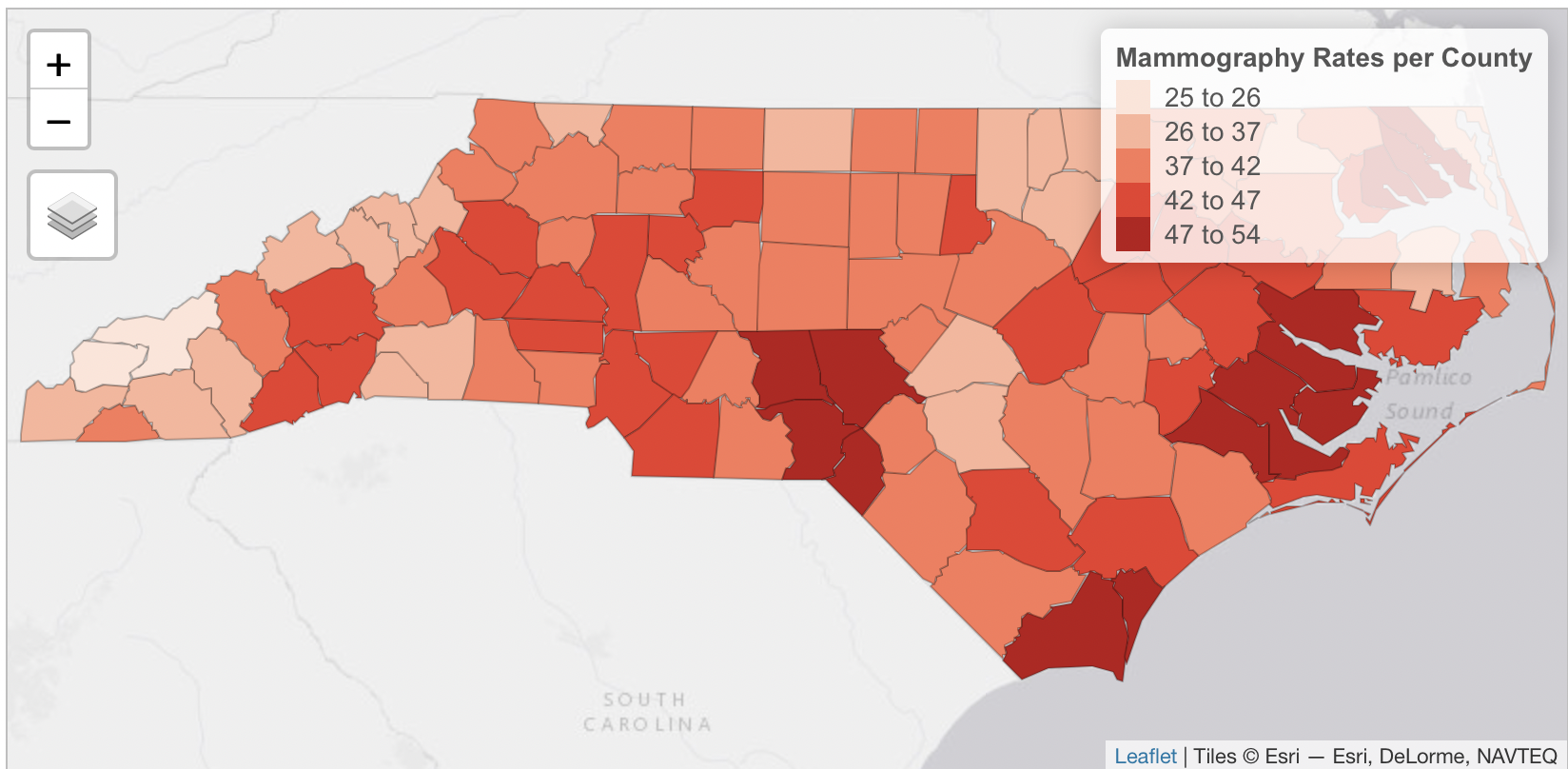 Researching Mammogram Accessibility