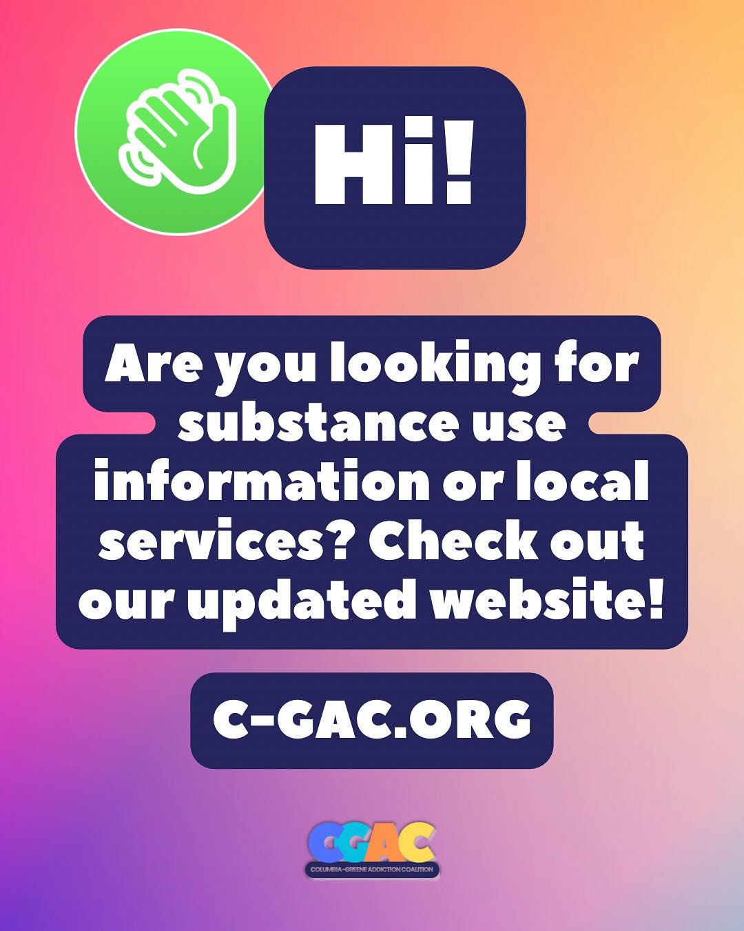 You asked, we listened! 💬✨
All things SUD across Columbia and Greene are now just a click away. 🗂️🖱️
Check out our website for up-to-date info &mdash; and if something&rsquo;s missing, let us know and we&rsquo;ll add it ASAP! 🙌
🔗 Link in bio

#S