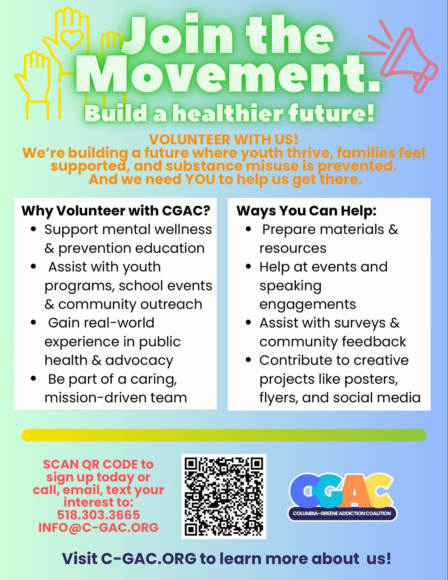 I know we ask for a lot. But how else are we suppose to get all the things done that we hope and wish for? Let us know if you can lend a hand or two?