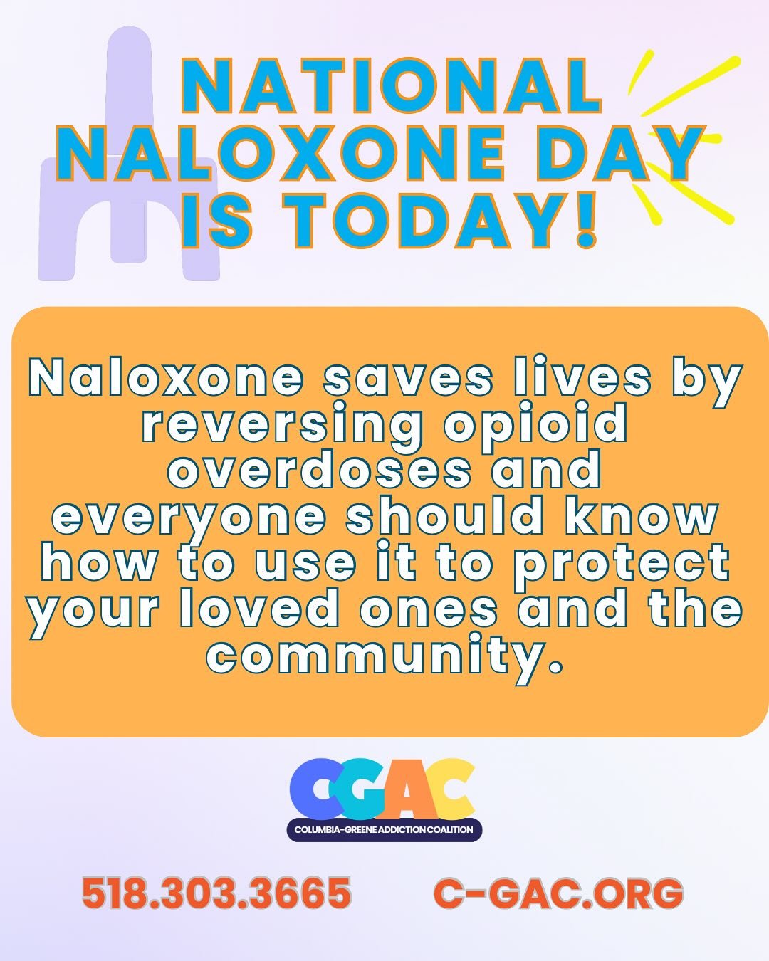 Today is National Naloxone Day &mdash; a powerful reminder that overdose is reversible and lives can be saved with quick action.
Naloxone (Narcan) can reverse an opioid overdose in minutes.
Learn how to use it, carry it, and spread the word. You migh