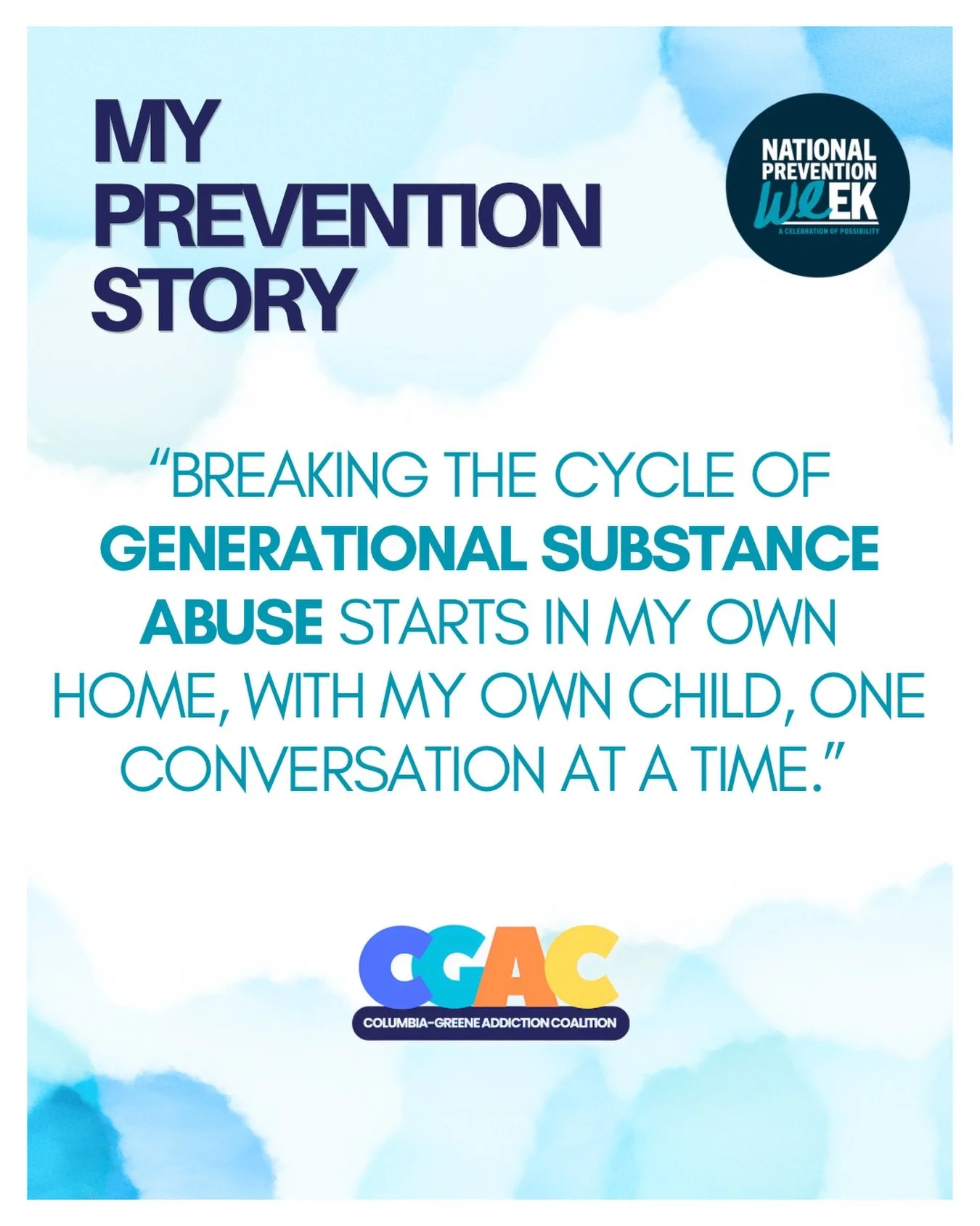It&rsquo;s got to start somewhere.

Our staff are sharing what prevention means to them and the personal stories that inspire the work they do every day. 💙

This National Prevention Week, we&rsquo;re highlighting the voices behind prevention and the