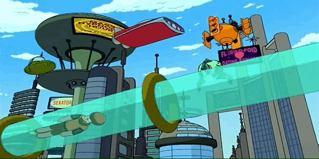 Futurama tube system