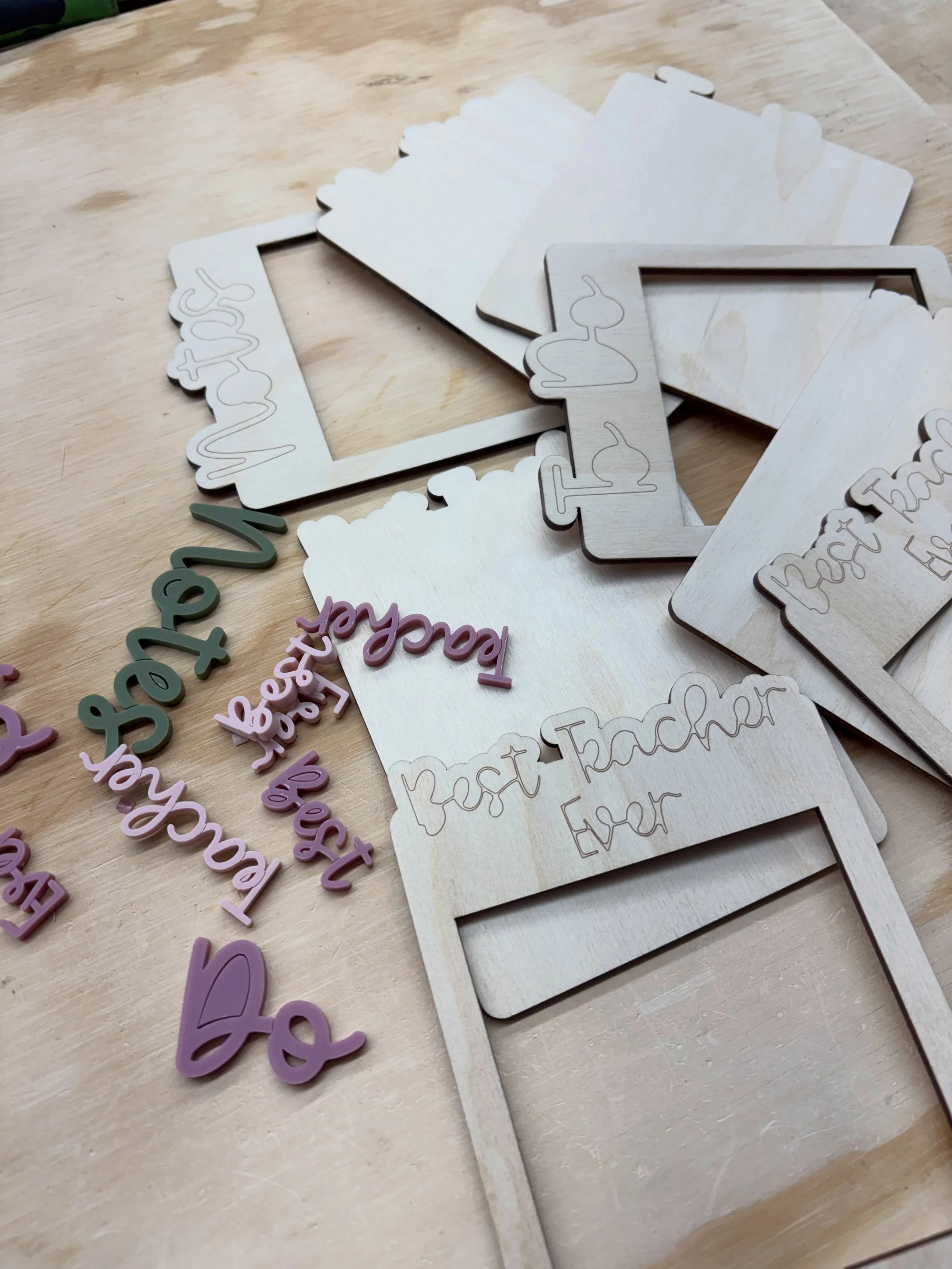 Been busy learning new machines over here! Quiet but still working away 🥰 

Two new machines are up and running now, a 3D printer and a UV printer!! So much learning and designing and testing and fun. Countdown to schools out also, busy busy!