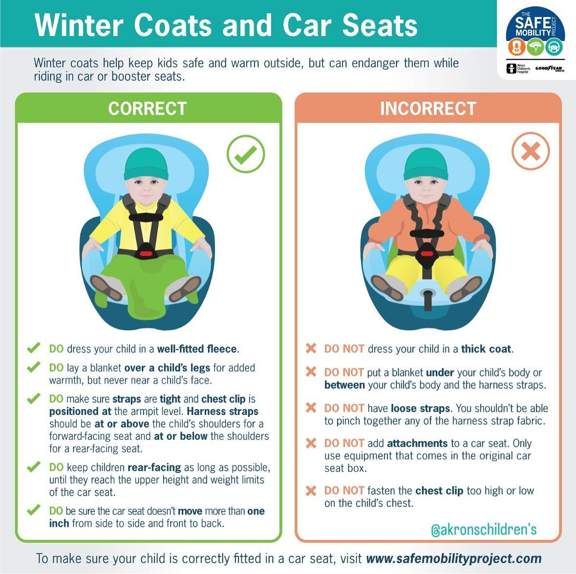Winter is here ❄️ ⛄️ 

Parents want the best for their children and that includes keeping them warm during the winter and sheltering them from the cold temperatures. 

This is a friendly reminder that this is the correct way to take those measures in