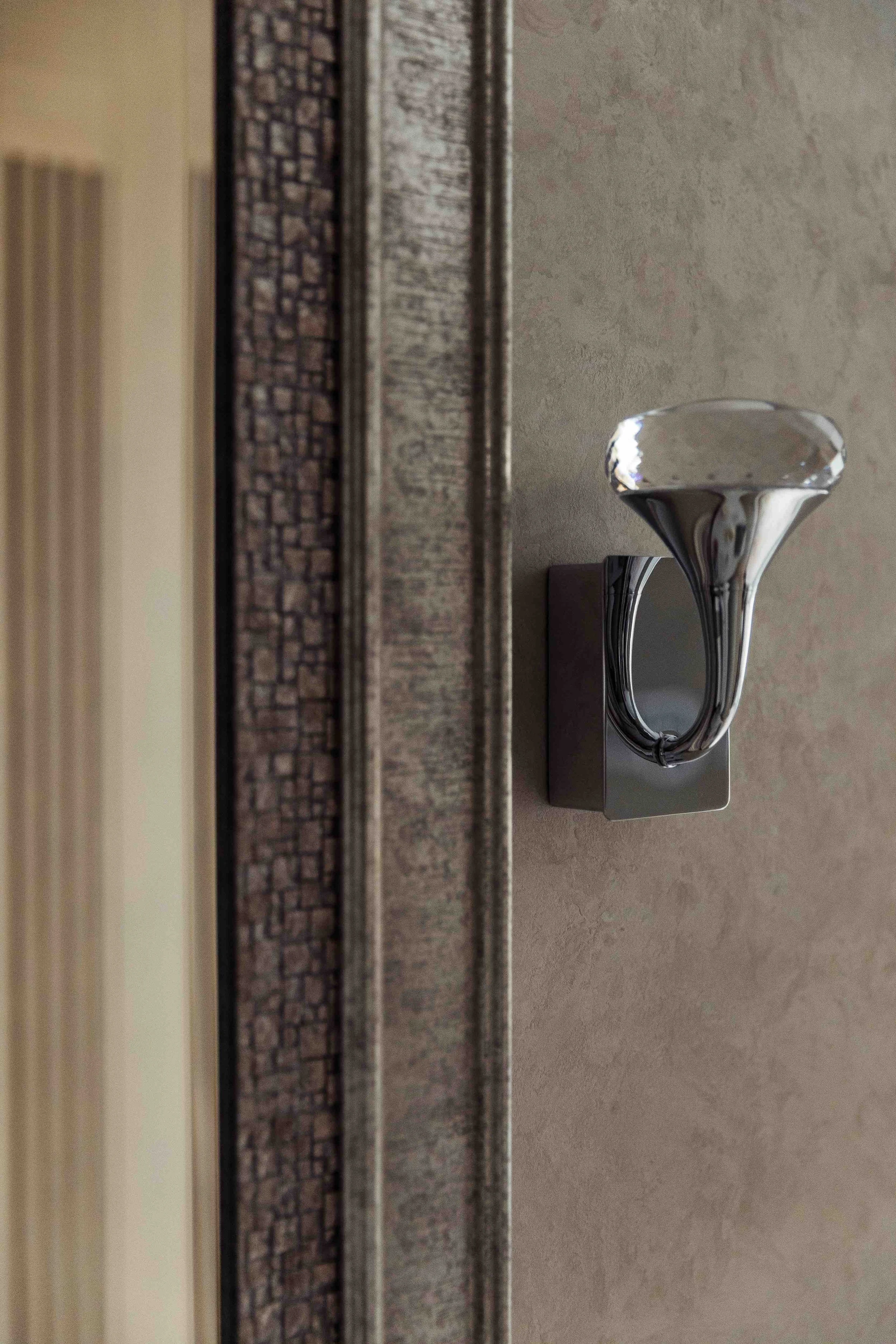 Modern wall lights in Richmond home renovation by Mond Design Interiors