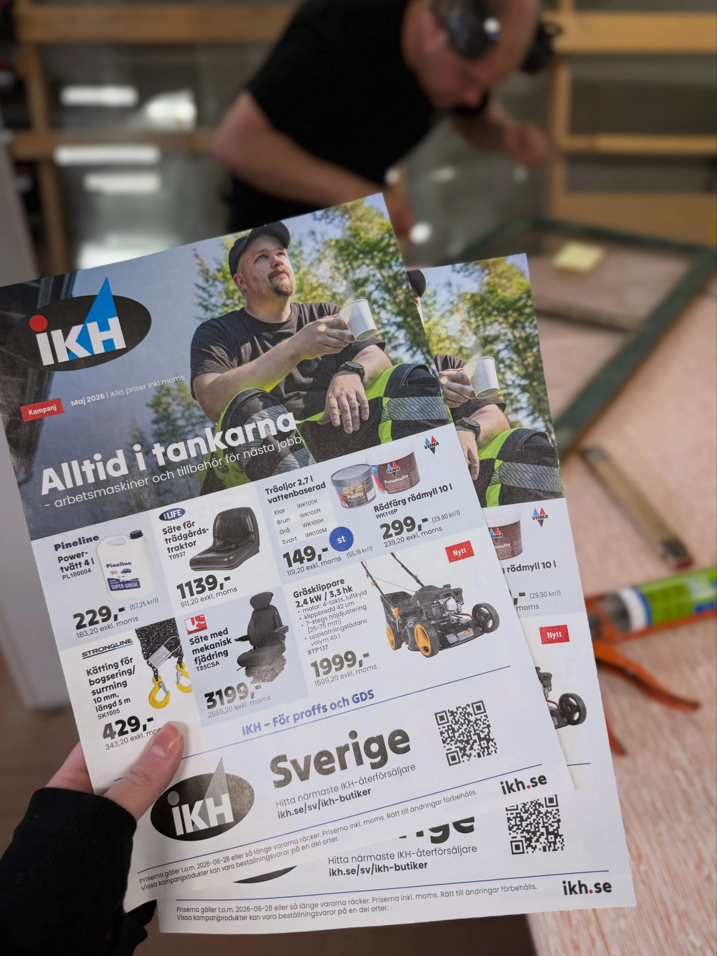 ⭐️ Vi &auml;r &aring;terf&ouml;rs&auml;ljare av IKH! ⭐️

V&auml;lkommen in till oss och h&auml;mta ett katalogblad att bl&auml;ddra i eller kika direkt p&aring; IKH:s hemsida f&ouml;r att se hela sortimentet!

Tveka inte att h&ouml;ra av dig om du ha