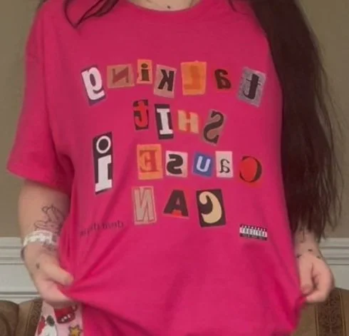 PINK TALKING SHIT EP SHIRT