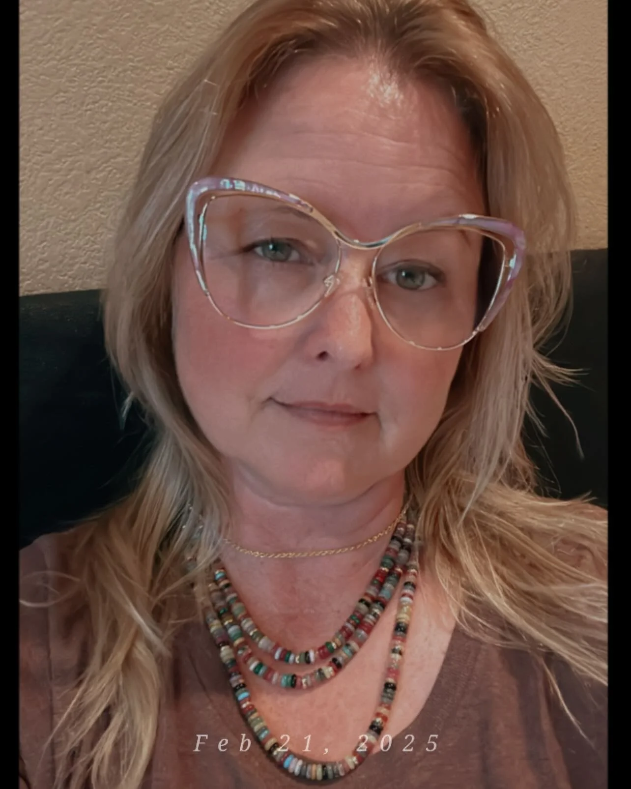 Three necklaces just finished. Made with &ldquo;natural&rdquo; stones. Someone pulled a fast one on me and sent these so called natural stones but upon closer inspection, a lot of them are dyed or man made. They&rsquo;re still pretty though and will 