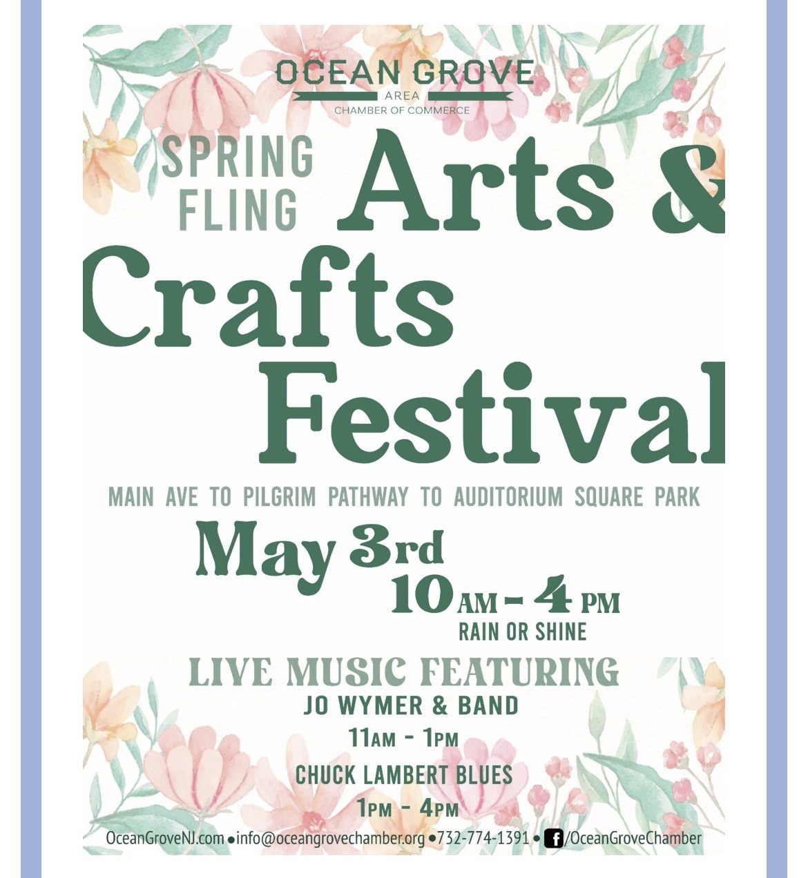 Ocean Grove Spring Arts & Crafts Show