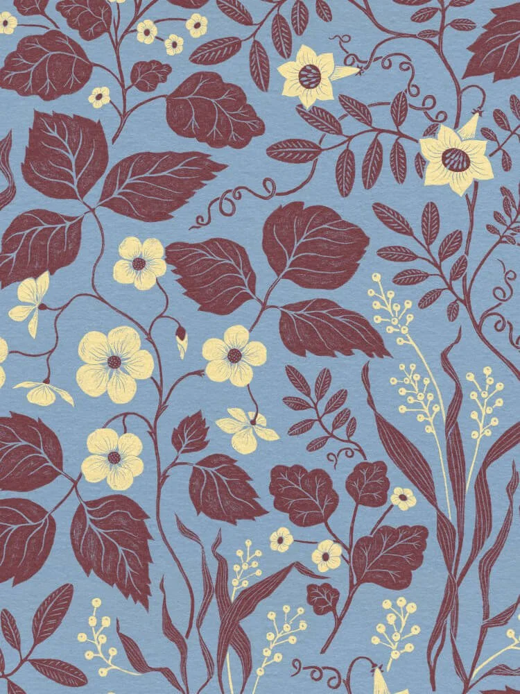 Wildwood blossoms Stina Olby 750 px med papperstextur.jpg