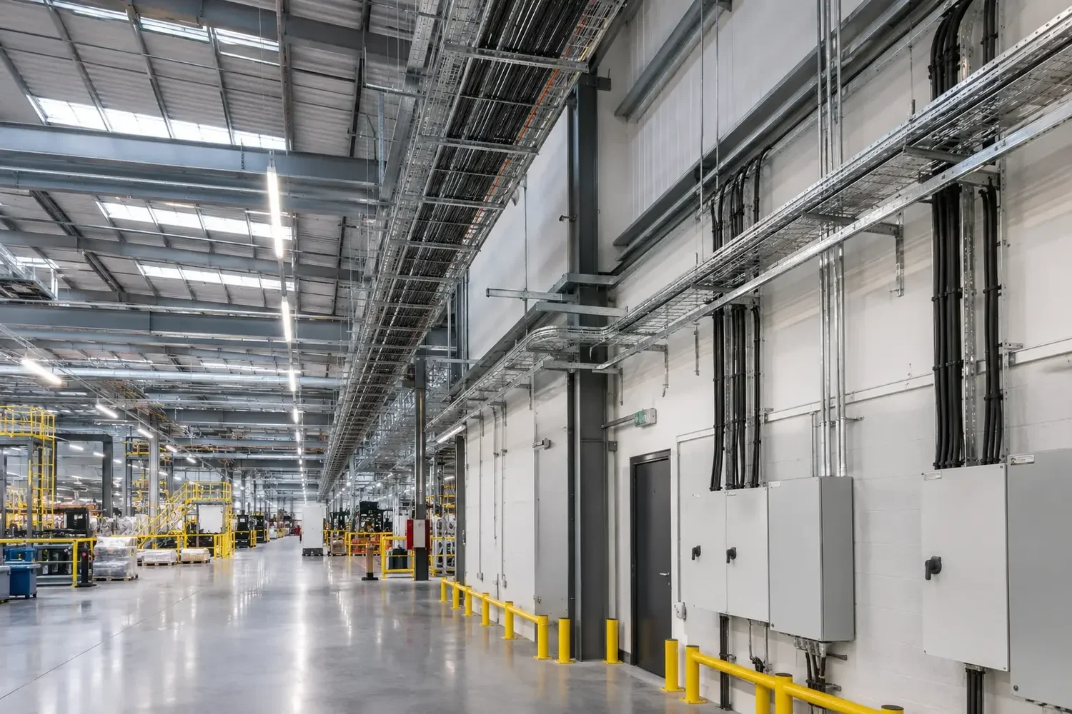 Commercial electrical installation
