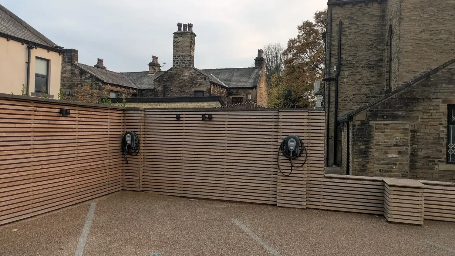 Battery storage installation