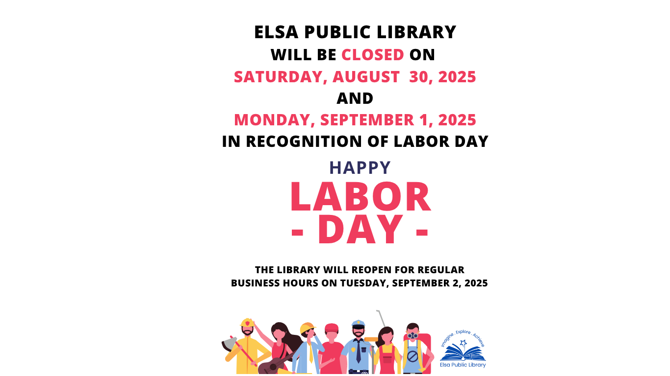 Library Closed - Labor Day Holiday