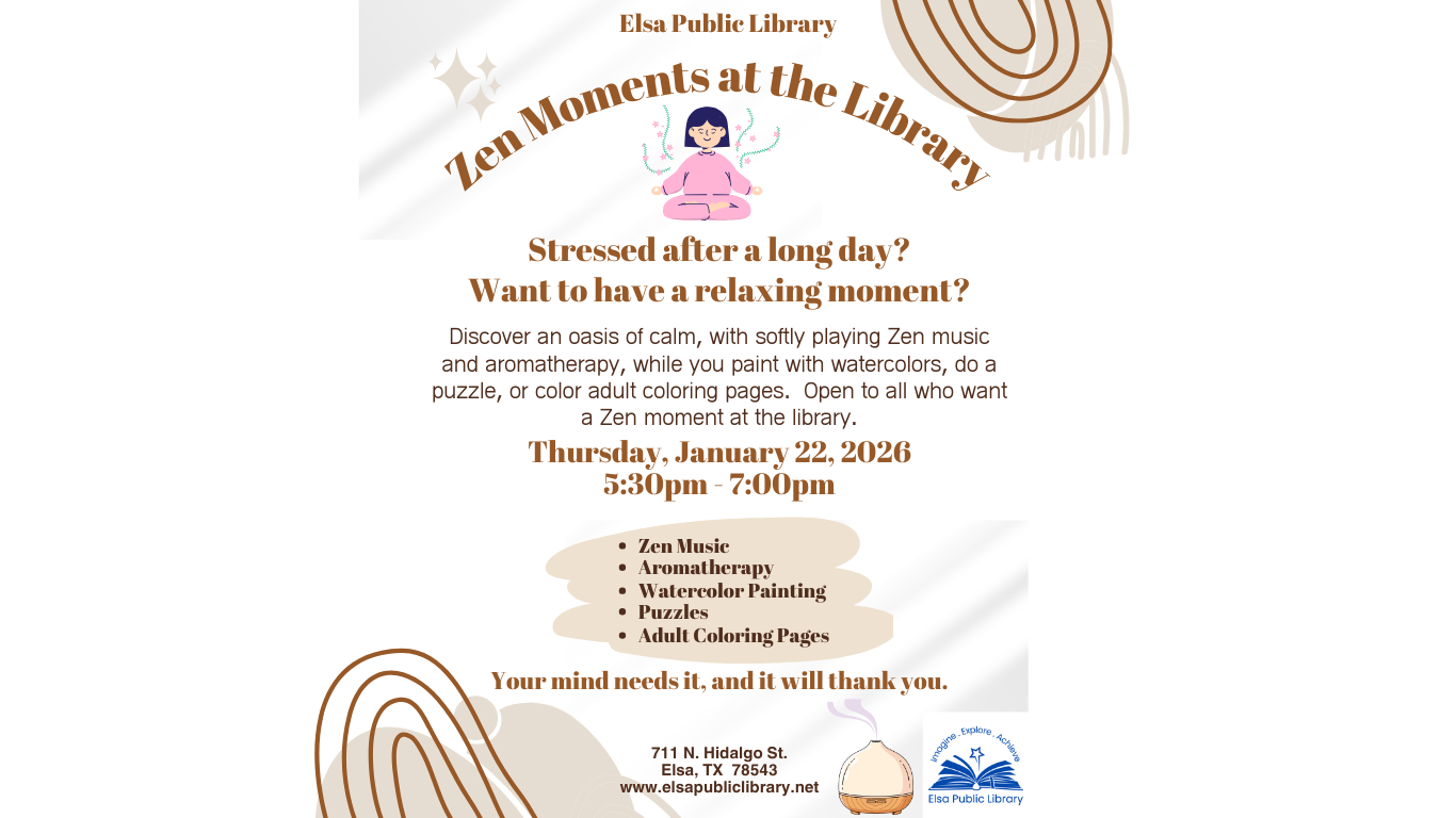 Zen Moments at the Library