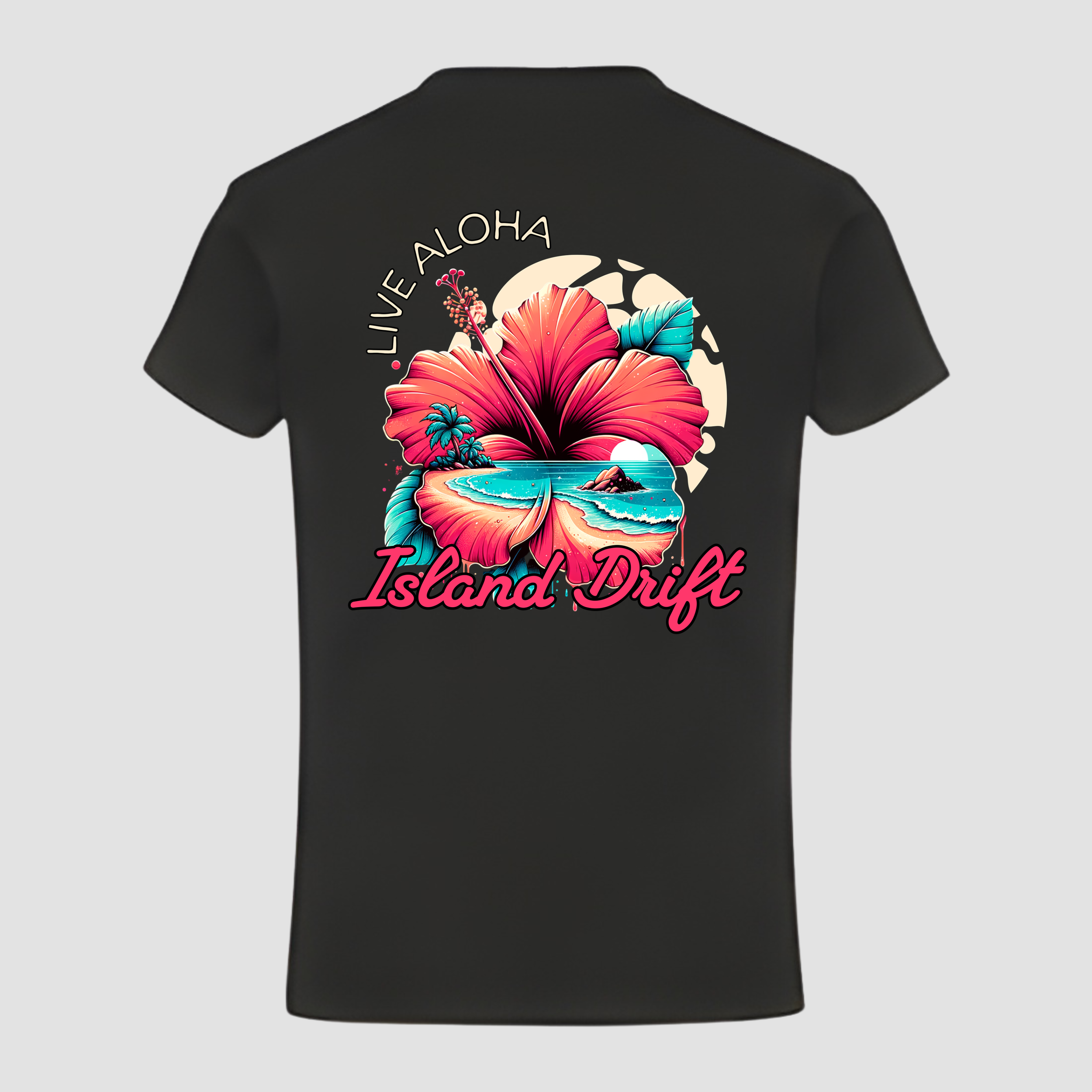 ISLAND DRIFT PLUMERIA YOUTH ESSENTIAL TEE