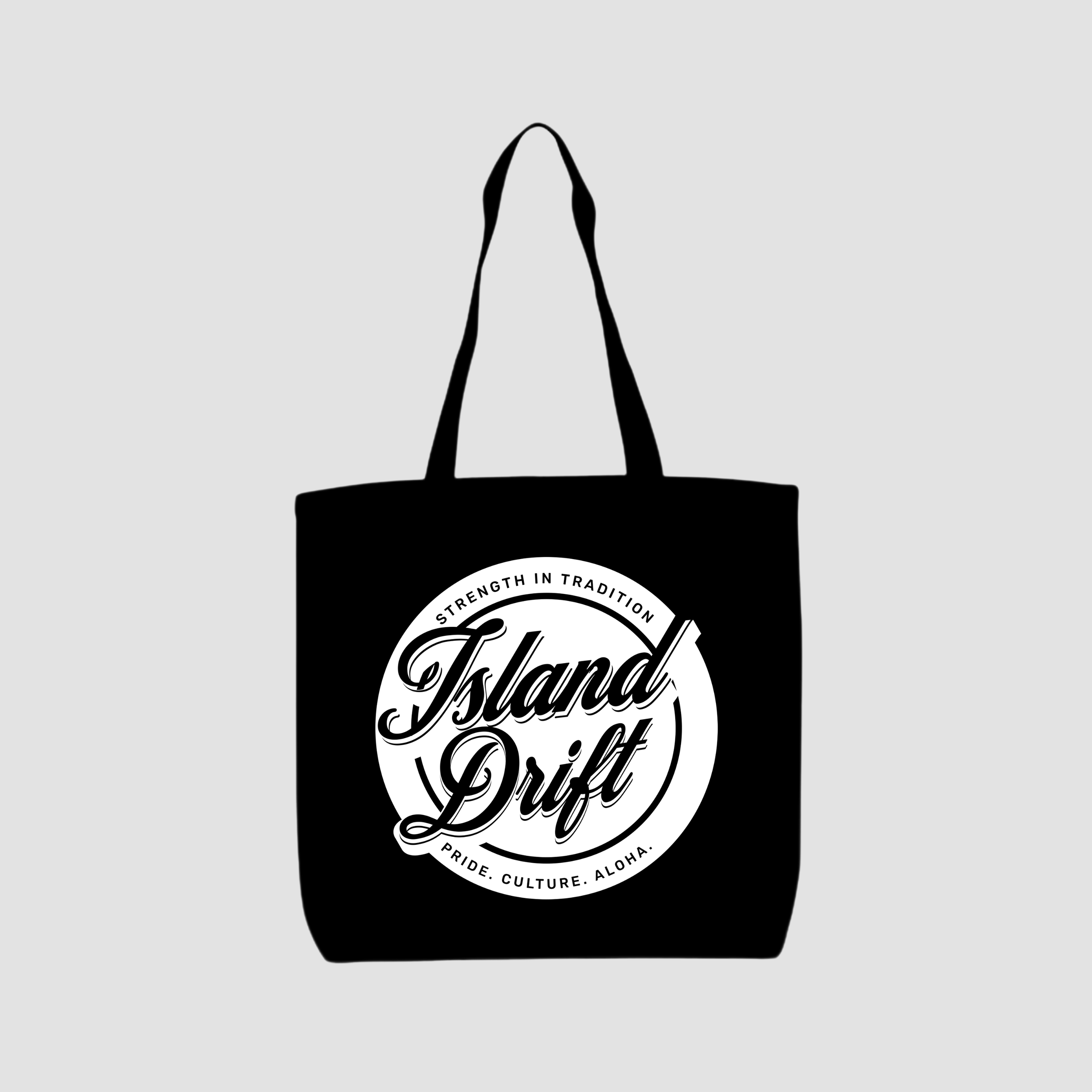 ISLAND DRIFT BRANDED LARGE TOTE BAG