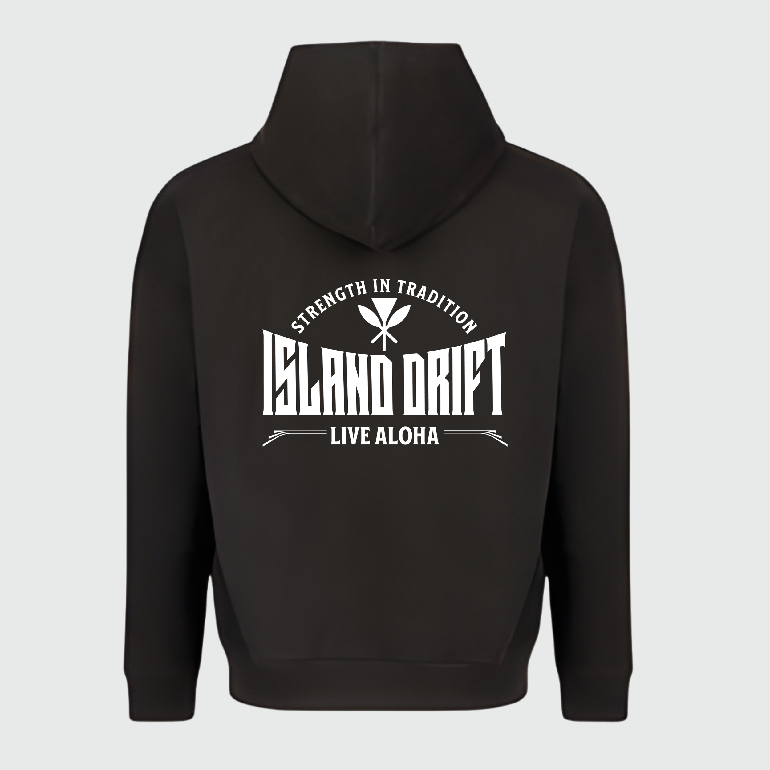 ISLAND DRIFT PADDLE ULTRA PREMIUM HEAVY WEIGHT 15.5 OZ. STREETWEAR HOODIE
