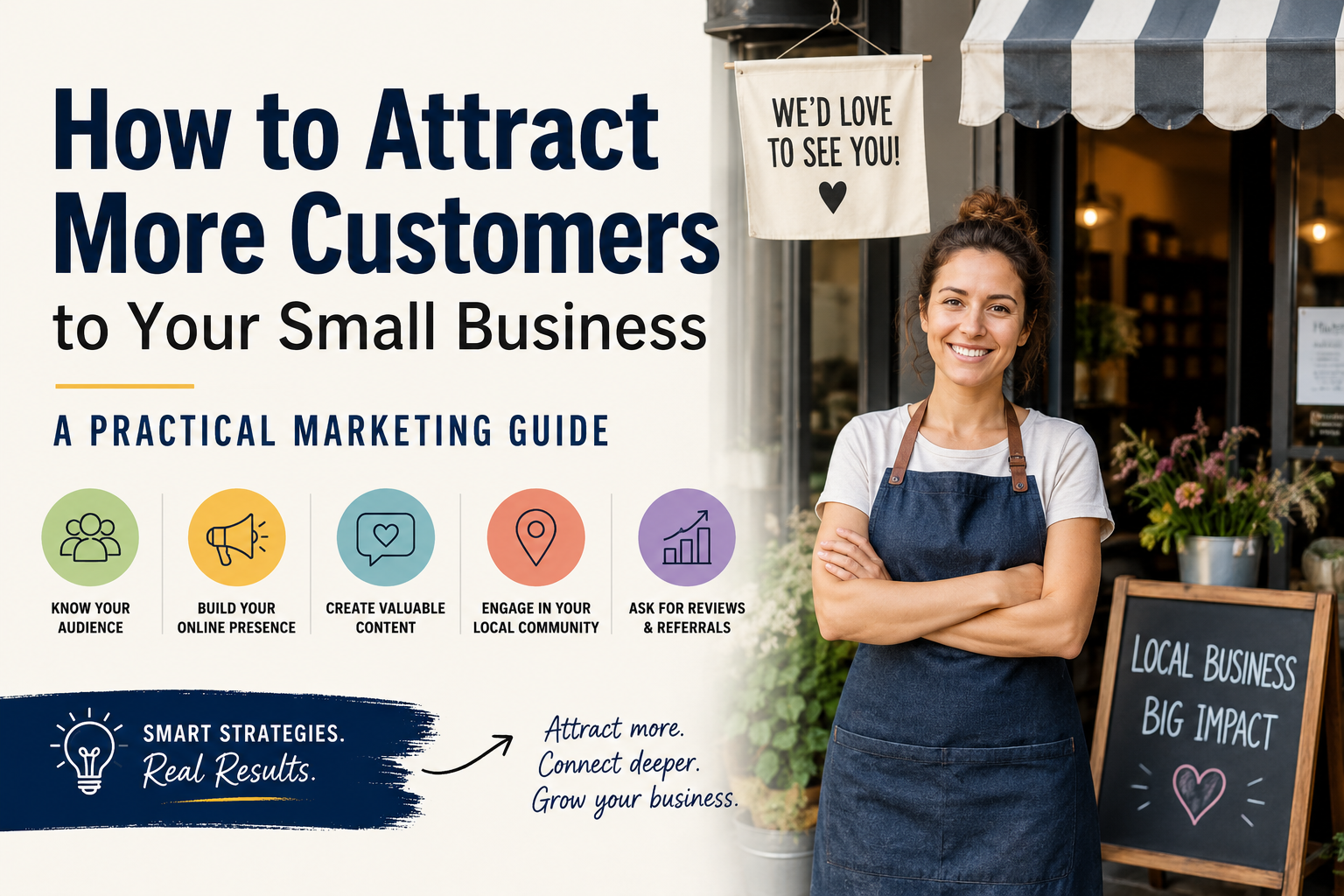 How to Attract More Customers to Your Small Business (A Practical Marketing Guide)