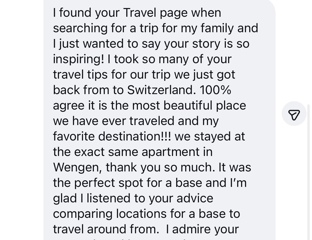 Review of Jolly Good Travel Ultimate Switzerland guide with kids