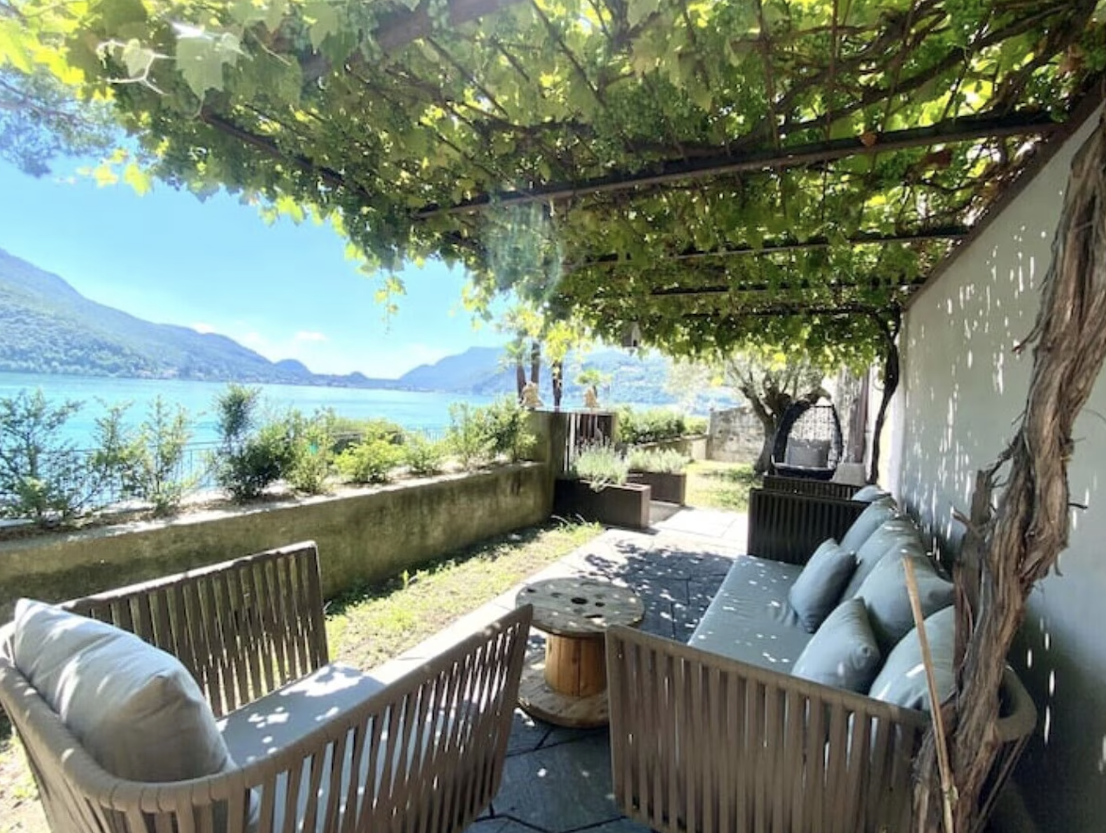 best place to stay in lake lugano with kids and a big family