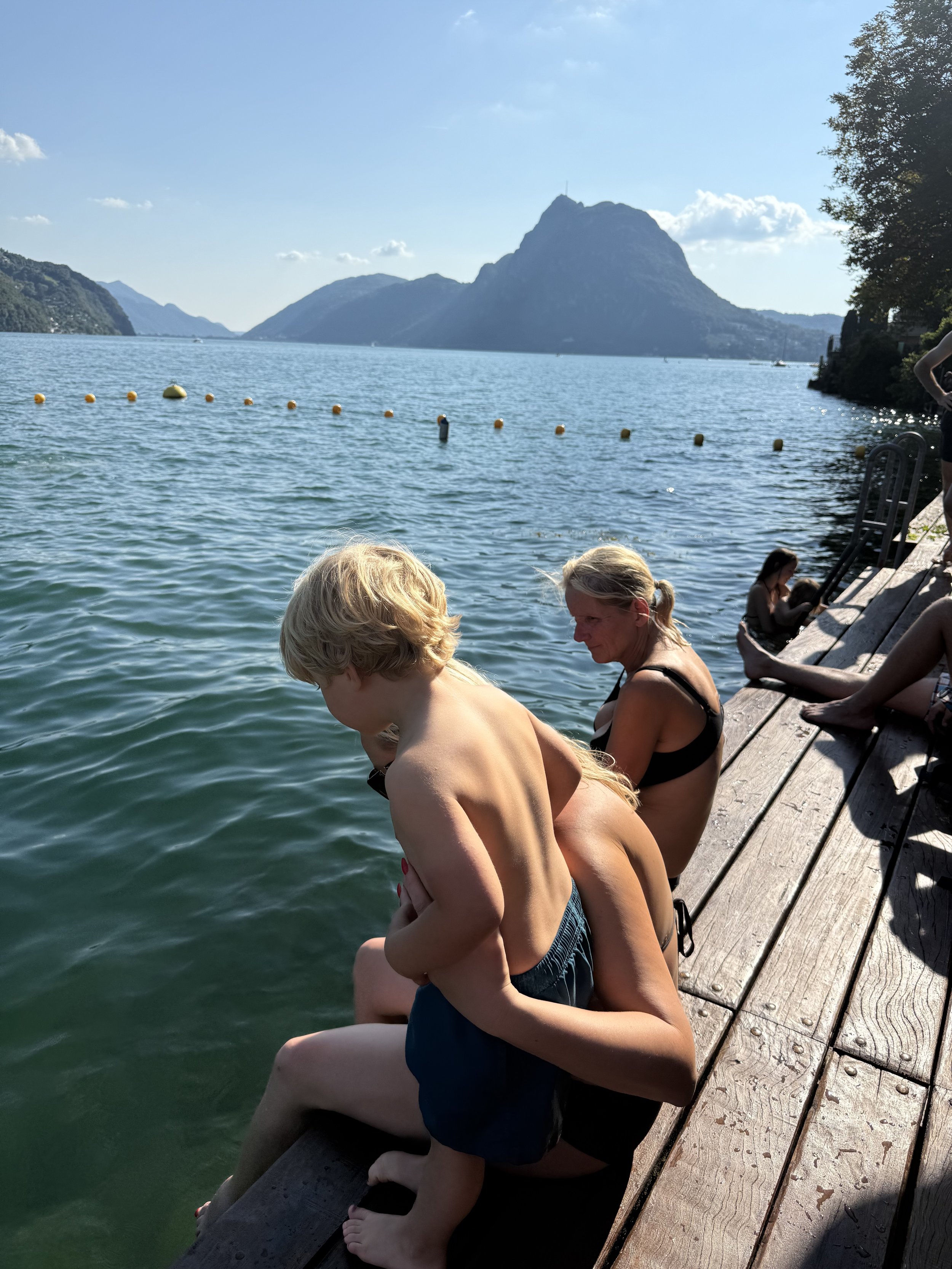 lake lugano best place tom stay in europe with kids