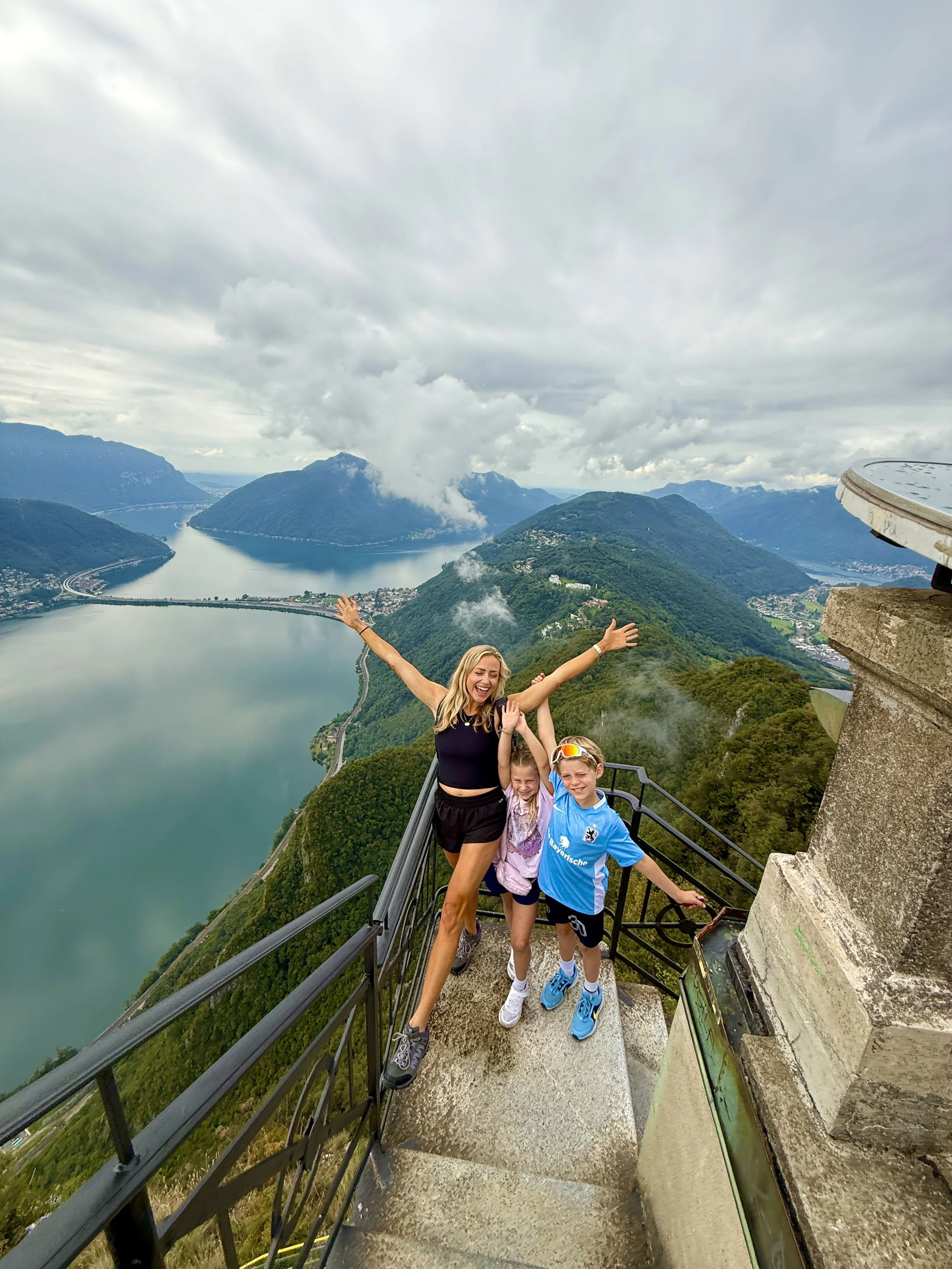 Lugano Switzerland with Kids