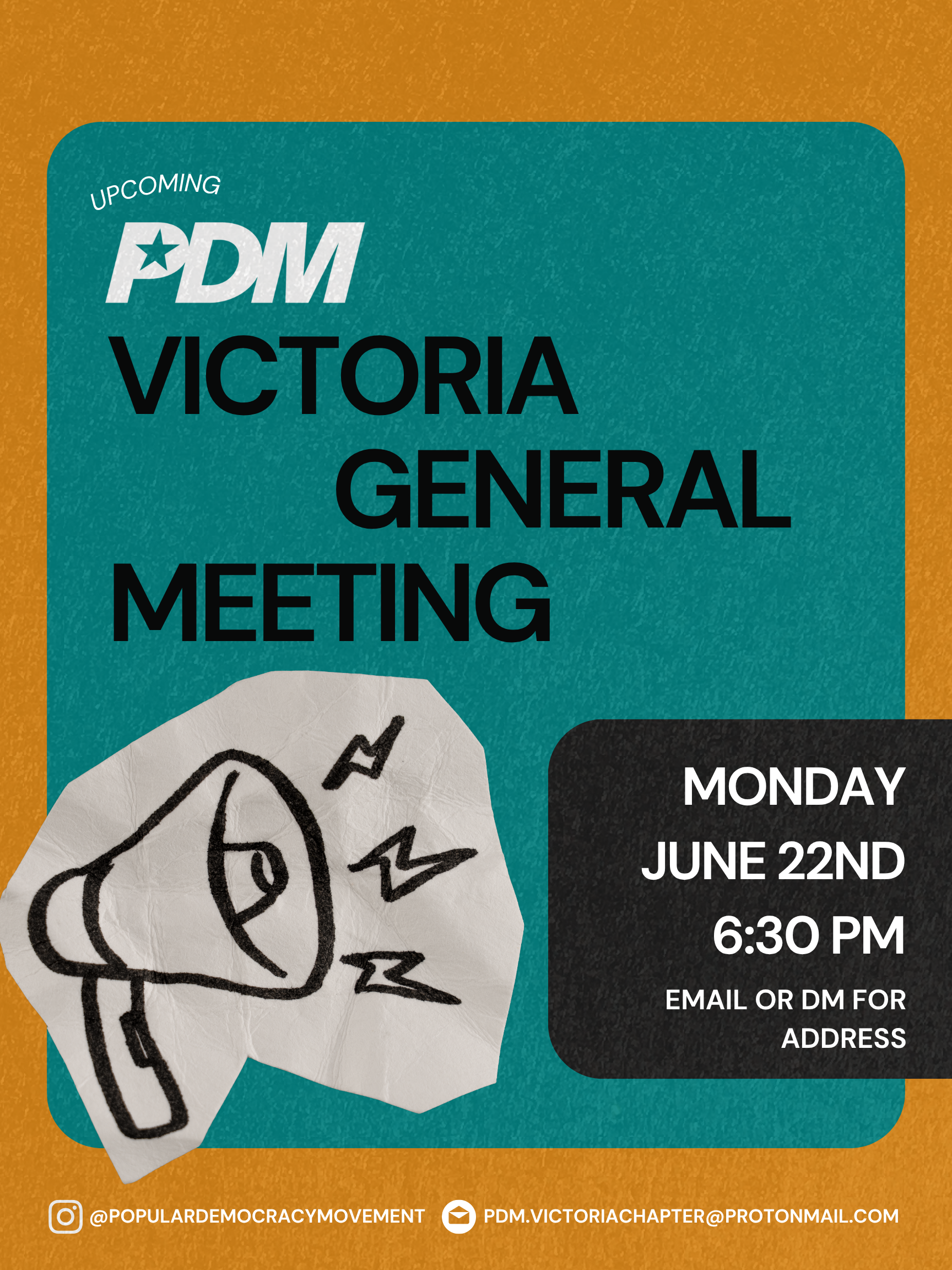 Victoria General Meeting