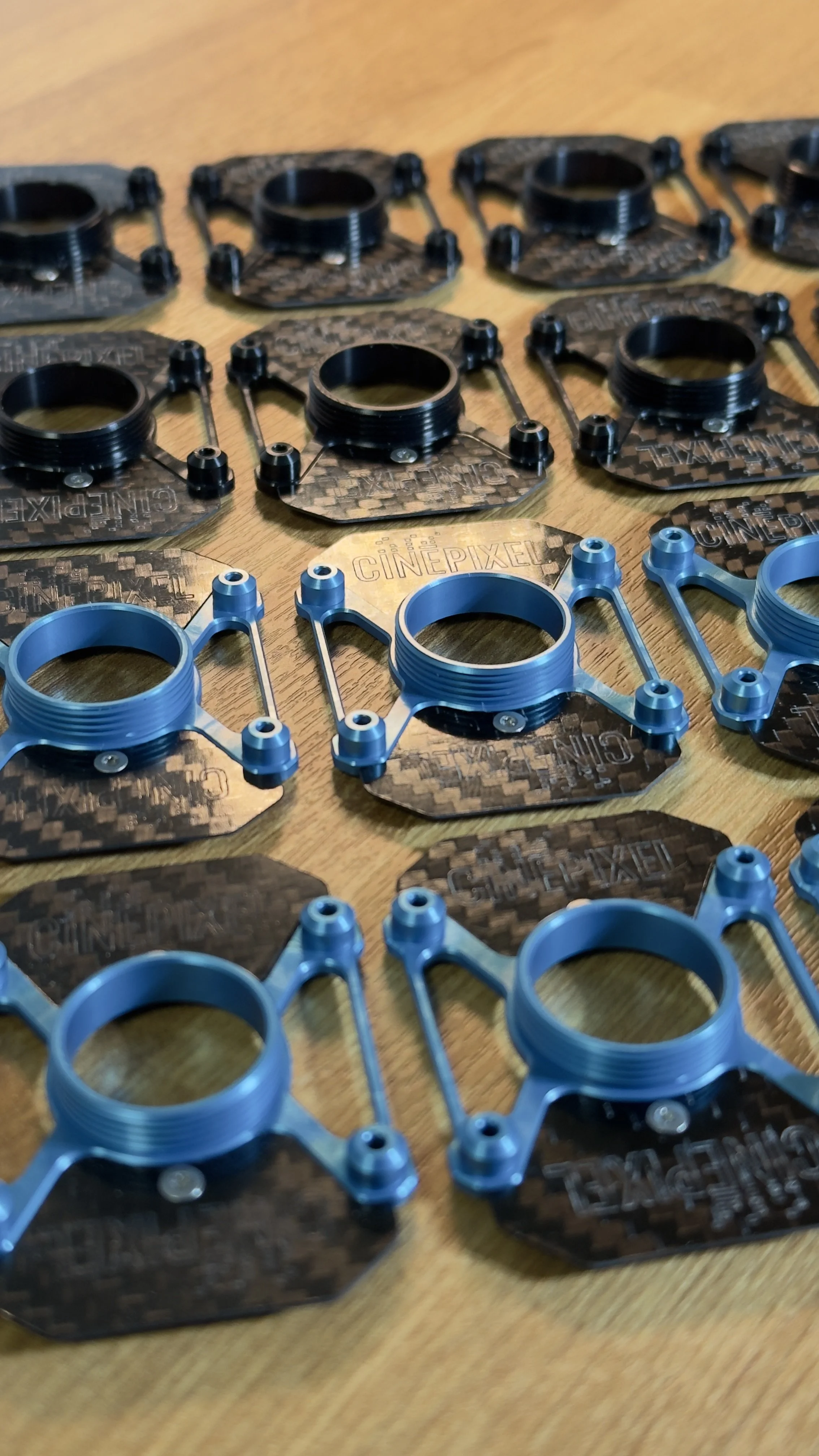 Material: 6082T6 Aluminium // Finish: Colour anodise