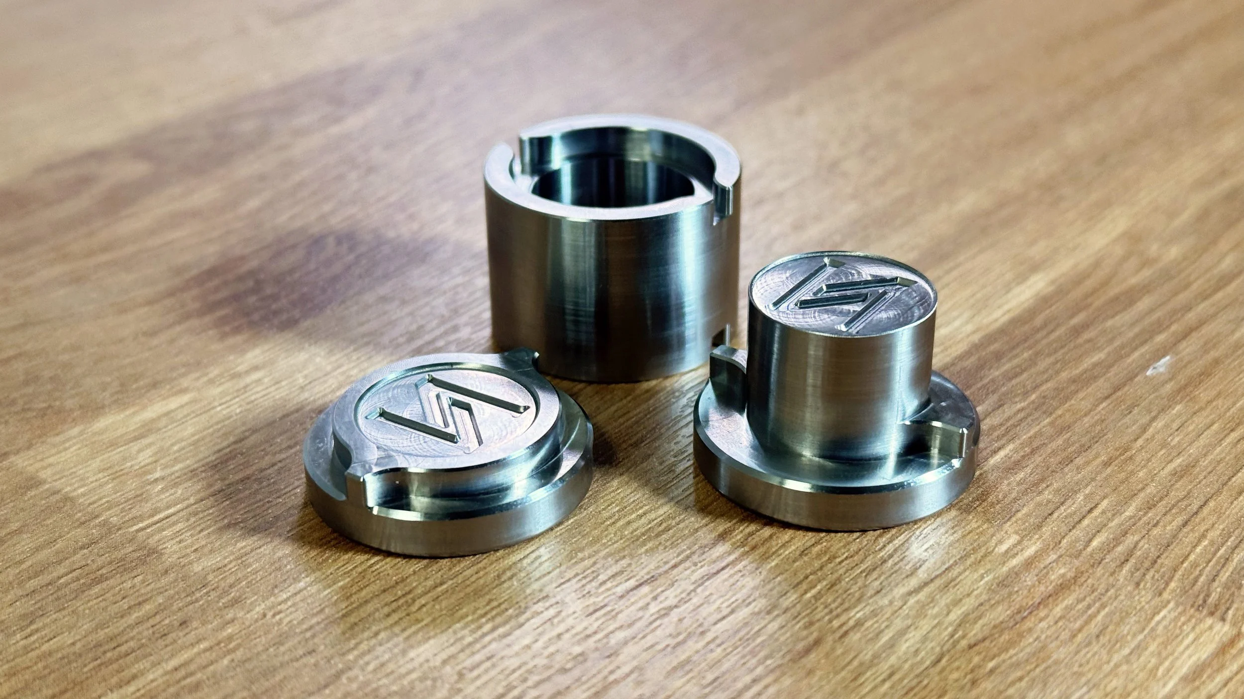 Material: 304 Stainless // Finish: Machined