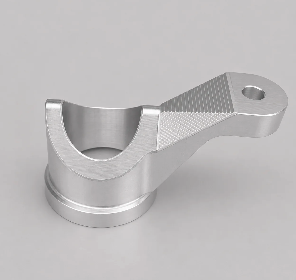 Material: 6082T6 Aluminium // Finish: Bead blasted