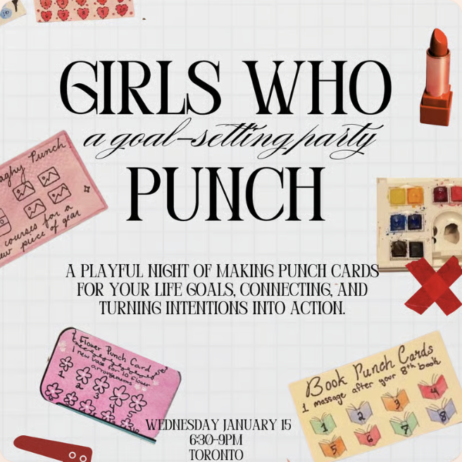 Girls Who Punch: A Goal-Setting Party