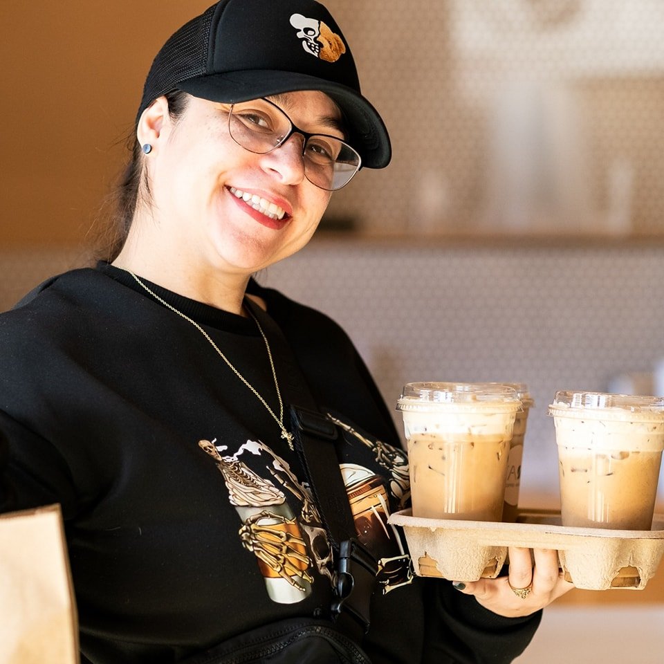 We love seeing the smiles of our amazing community members! 🤎 Thank you for choosing Tasa Coffee Roasters. We're committed to serving the West Humboldt Park neighborhood with the best coffee around ☕️

 #community  #chicago #coffee #winter #supportl