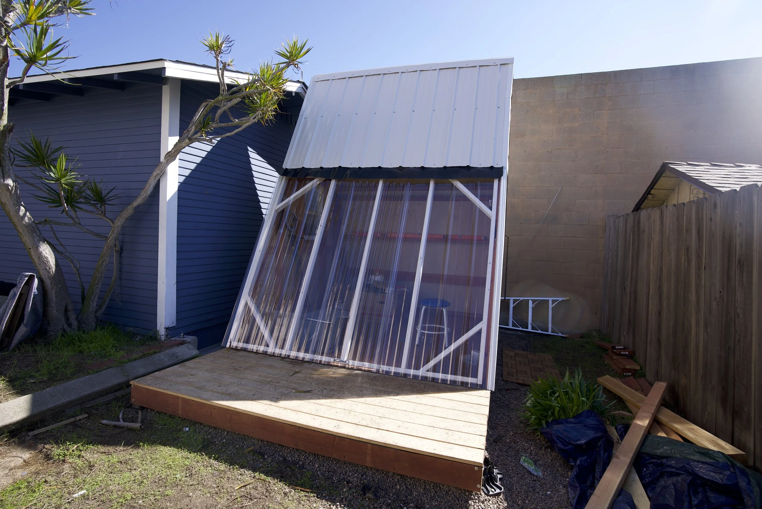 Lessons Learned Building an Aframe Pottery Studio