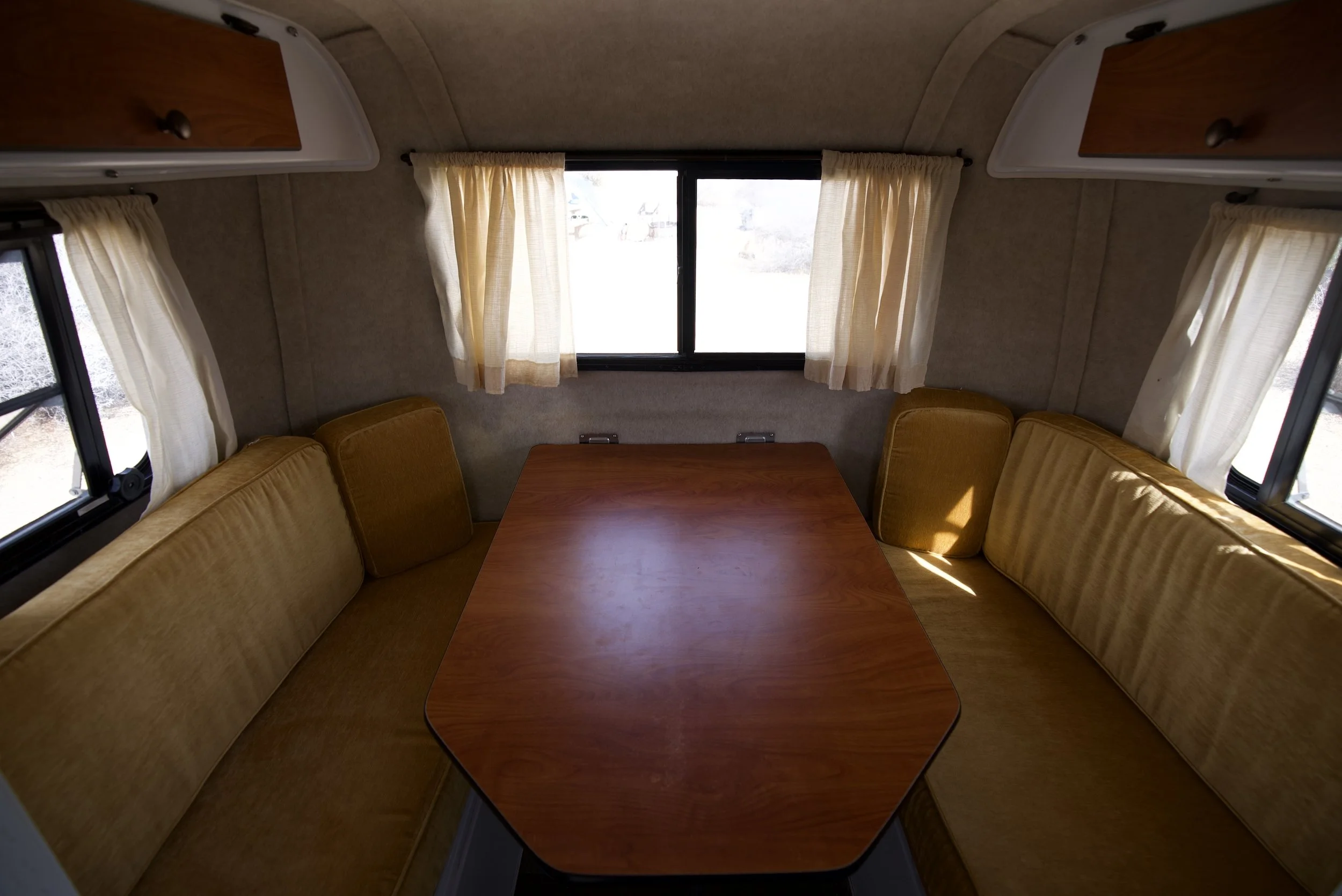 scamp table and cushions