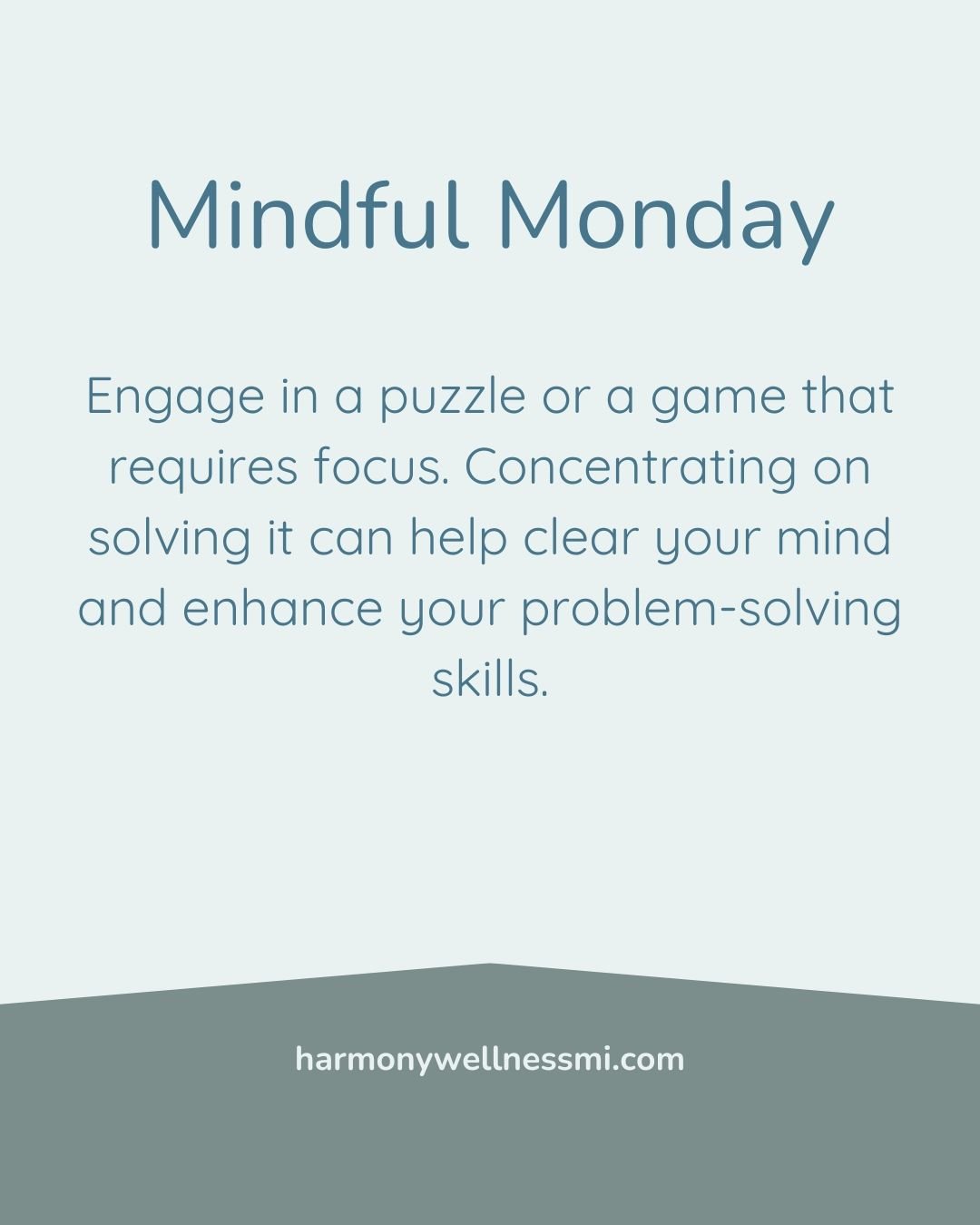 #MindfulMonday #HarmonyWellnessMI
#HealingHappensHere #TraumaInformedCare #Selfcare