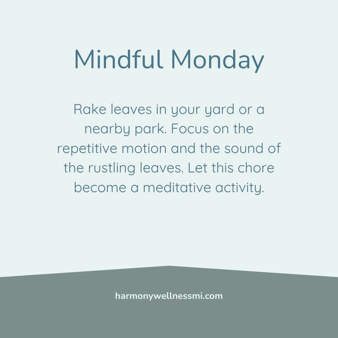 Fall is a great time to practice mindfulness. What cool weather activities help you calm and center?
#mindfulmonday #mindfulness #mentalhealthmatters #bepresent