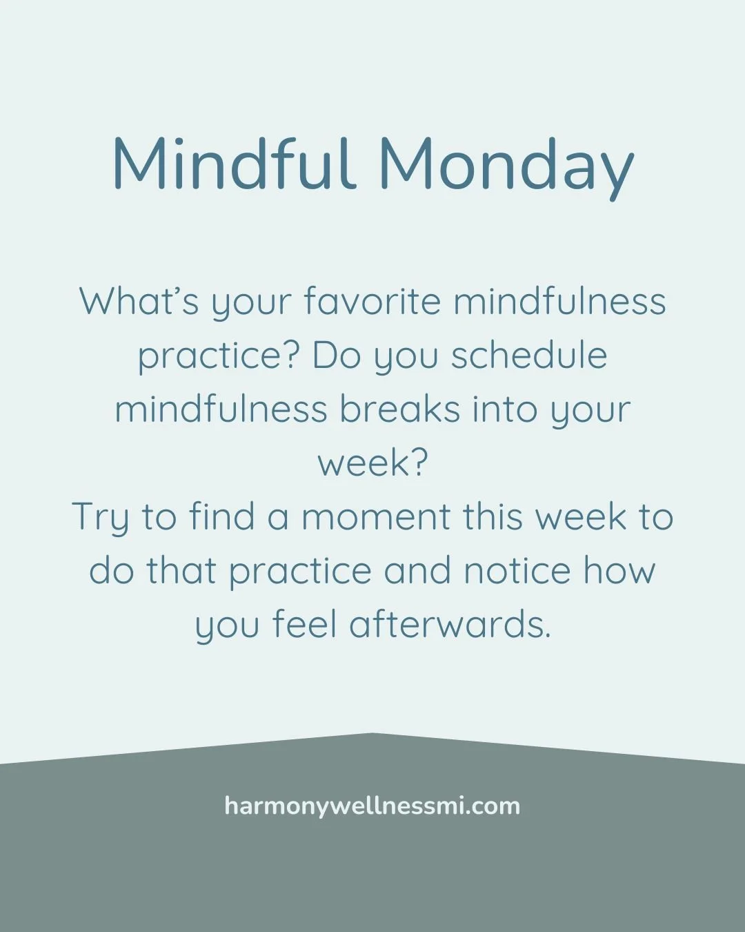 Share below what your favorite mindfulness practice is and we'll feature it as part of our weekly series!
#MindfulMonday #Mindfulness #BePresent