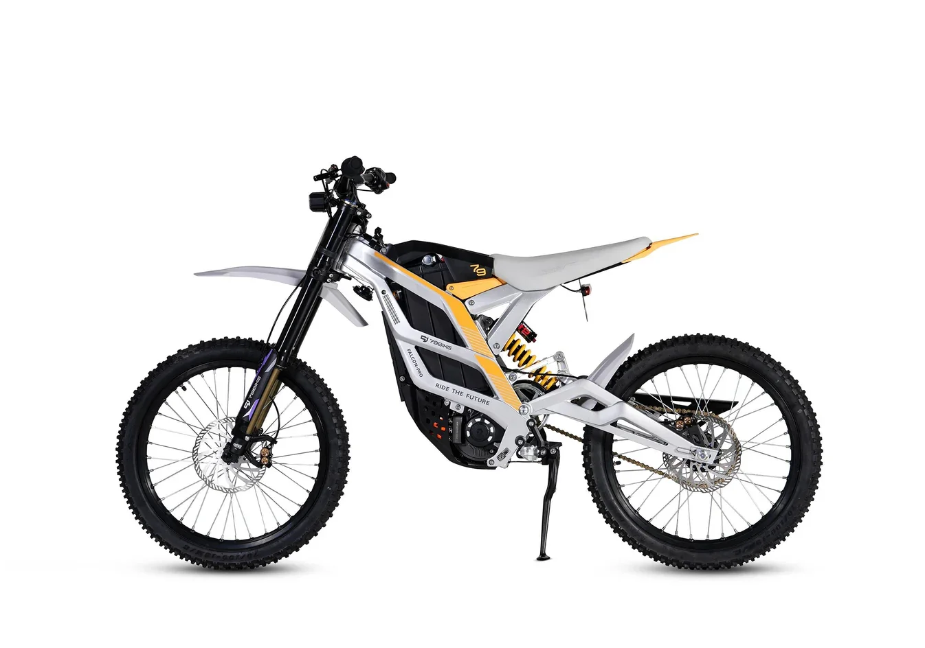 Falcon Pro Silver Metalic-Yellow