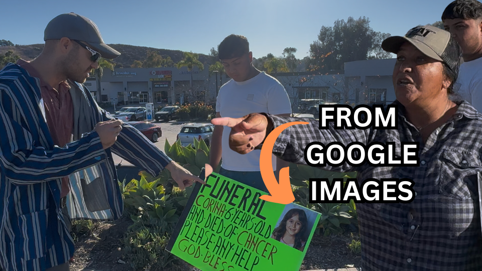 CAUGHT ON CAMERA: Fake Funeral Scammers