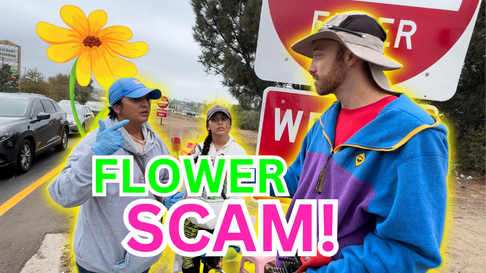 Flower SCAM: We Offered her a Job - SHE WOULDN’T TAKE IT! 🤔