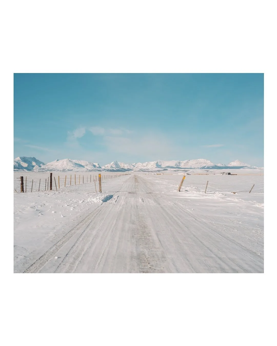 Winter. Before the thaw.