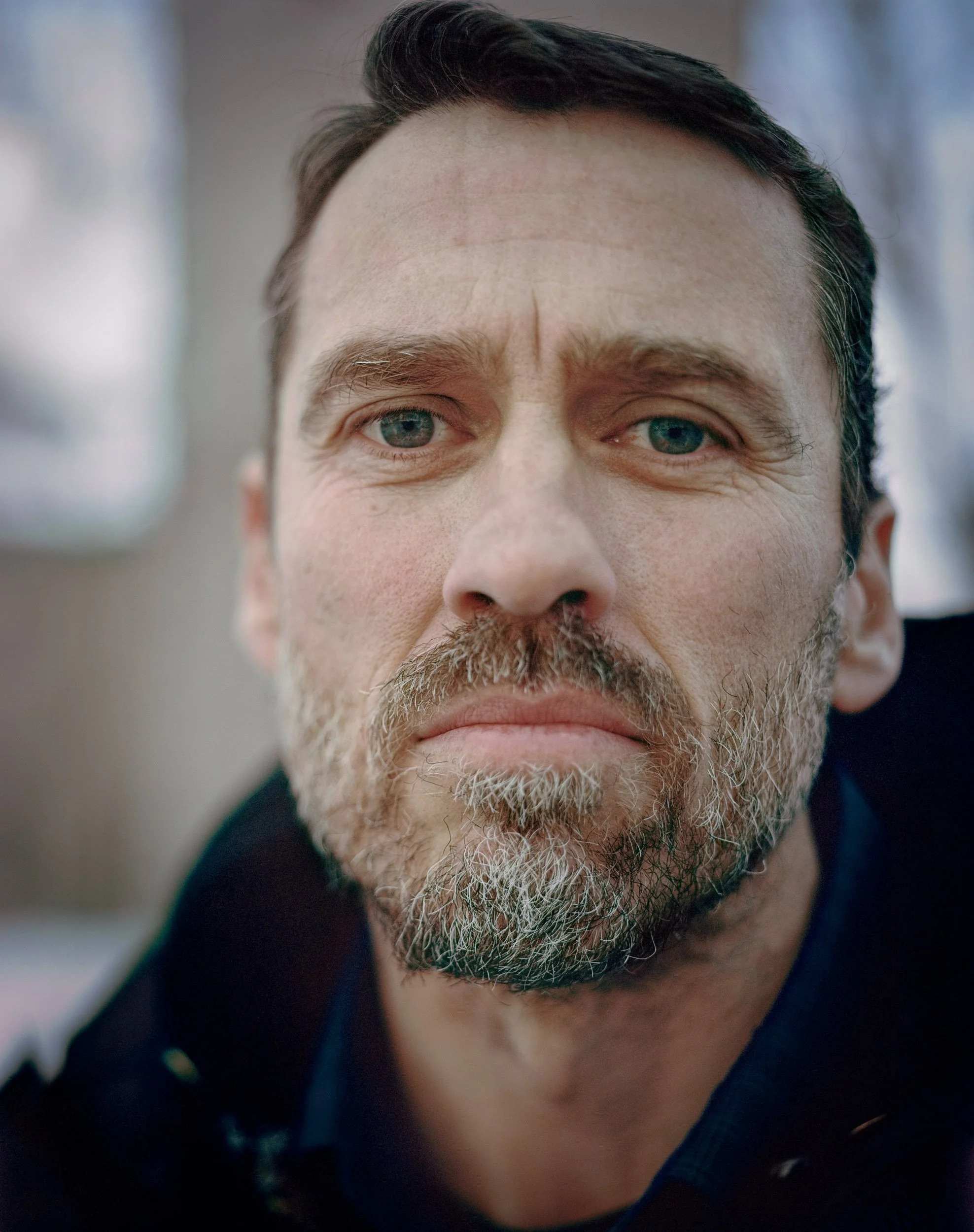 Kalispell city councilman Ryan Hunter at Depot Park