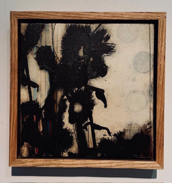 Échinacée 1, 2025, 8x8