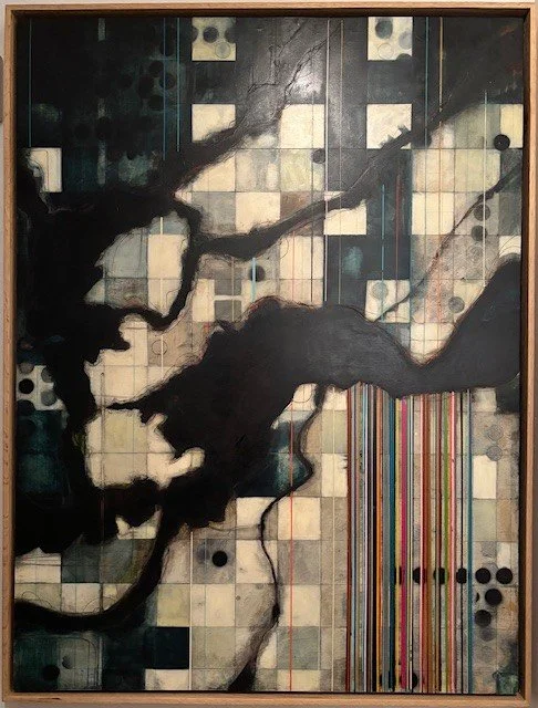 Comme le début du fleuve 2, 2026, 48x36