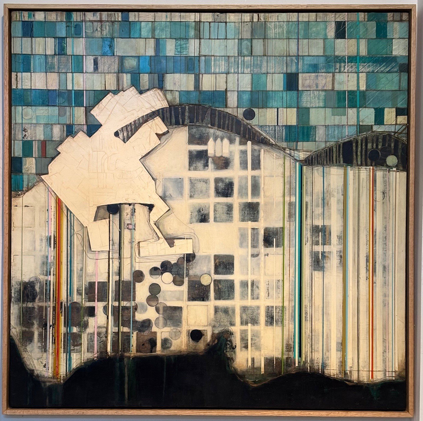 Calvaire 1, 2025, 36X36