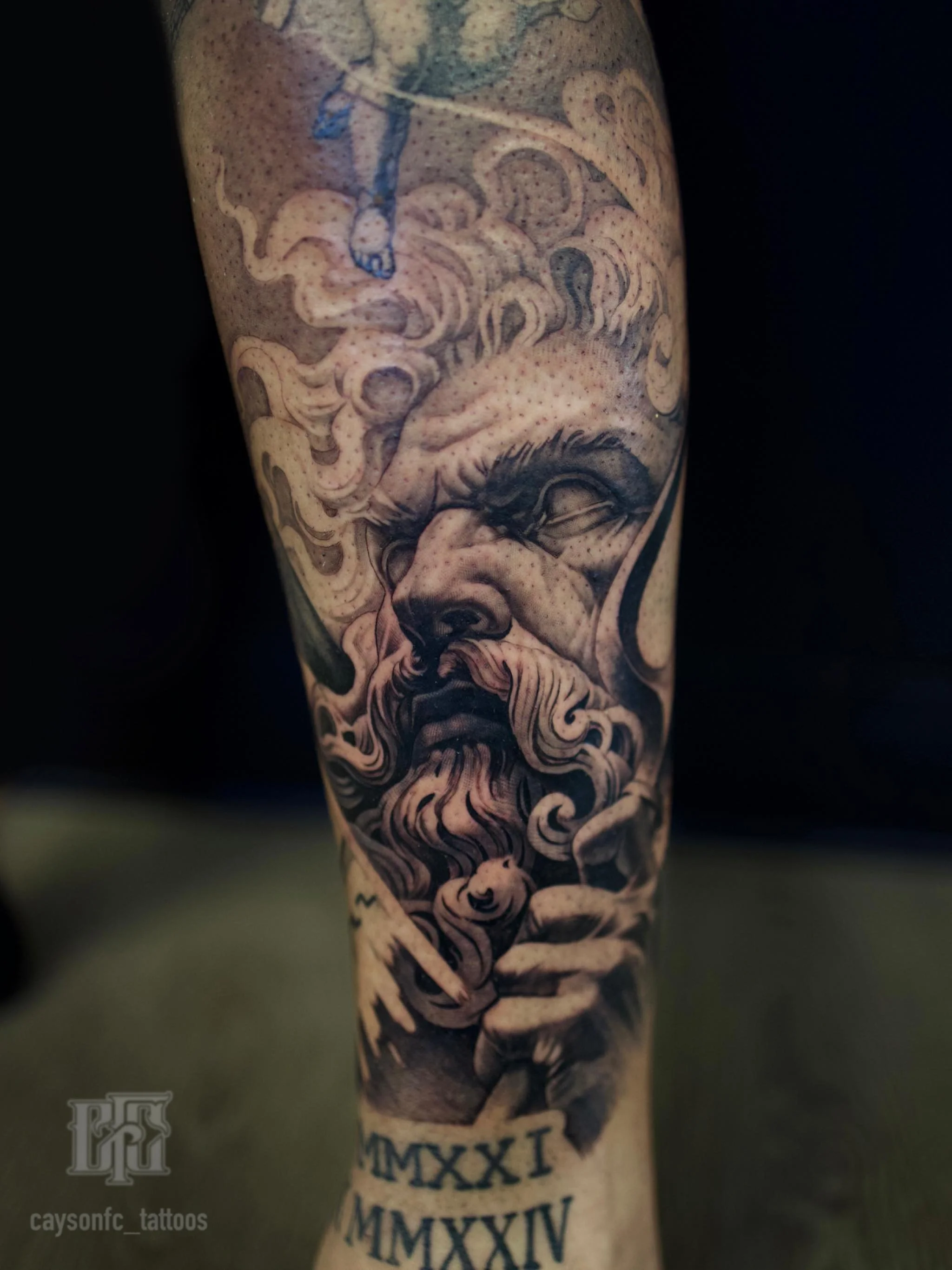 Poseidon 🌊 work in progress

#poseidon #poseidontattoo #greekmythology #greekmythologytattoo #realismtattoo #sleevetattoo #seattle #seattletattoo #seattletattooartist #auburn #auburntattoo #auburntattooartist