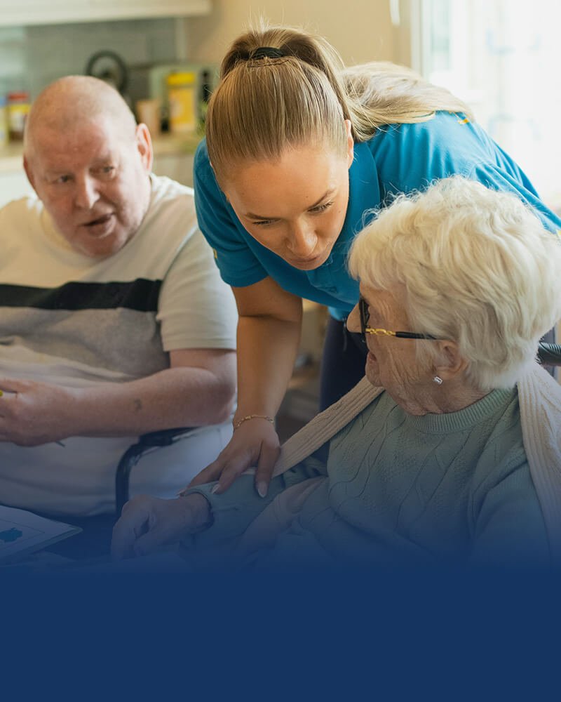 Occupational therapy professional helping older adults improve independence, mobility, and daily living skills