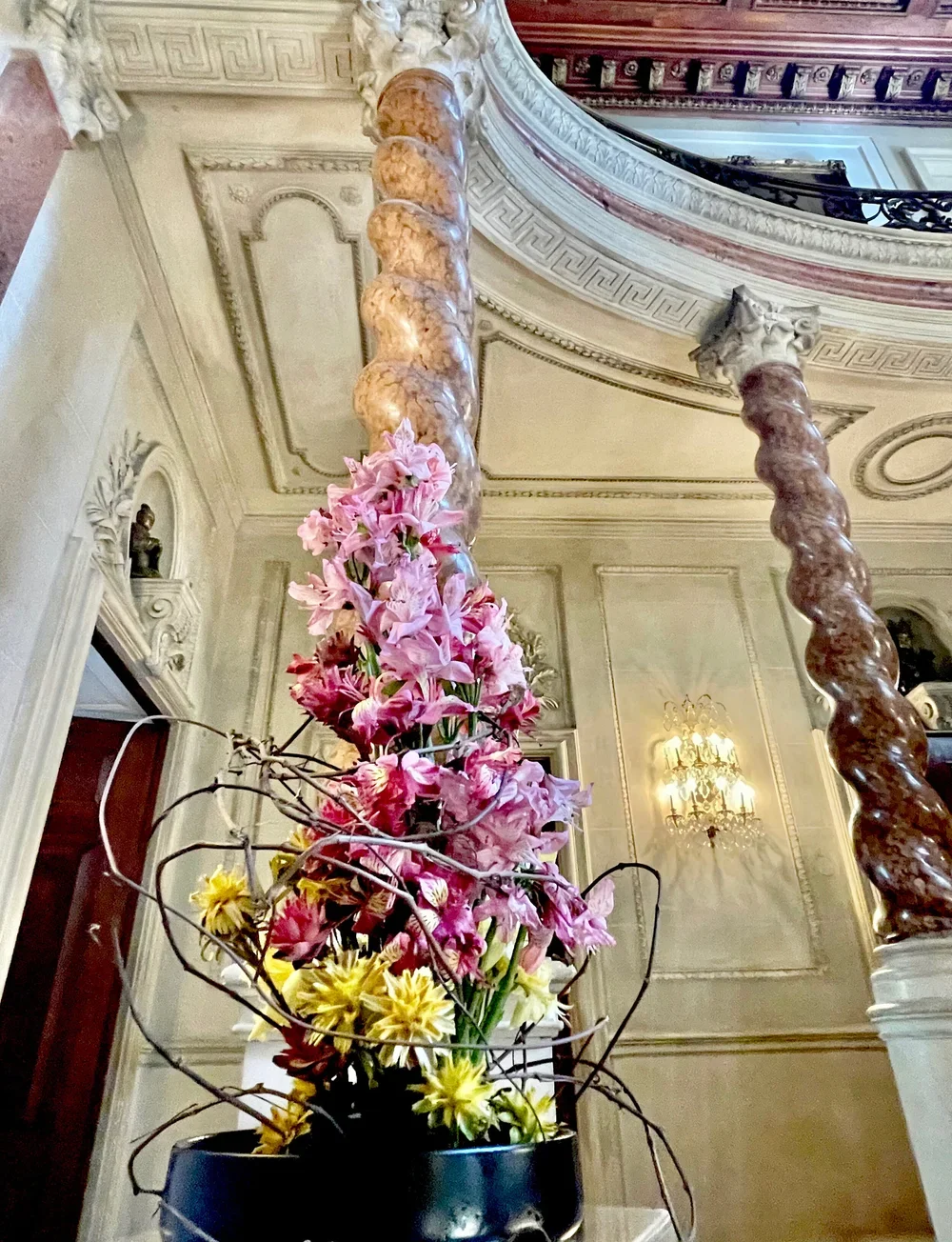 Spiral Marble Column