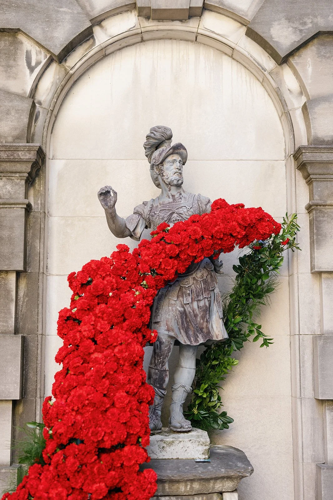 38. Roman Soldier Statue