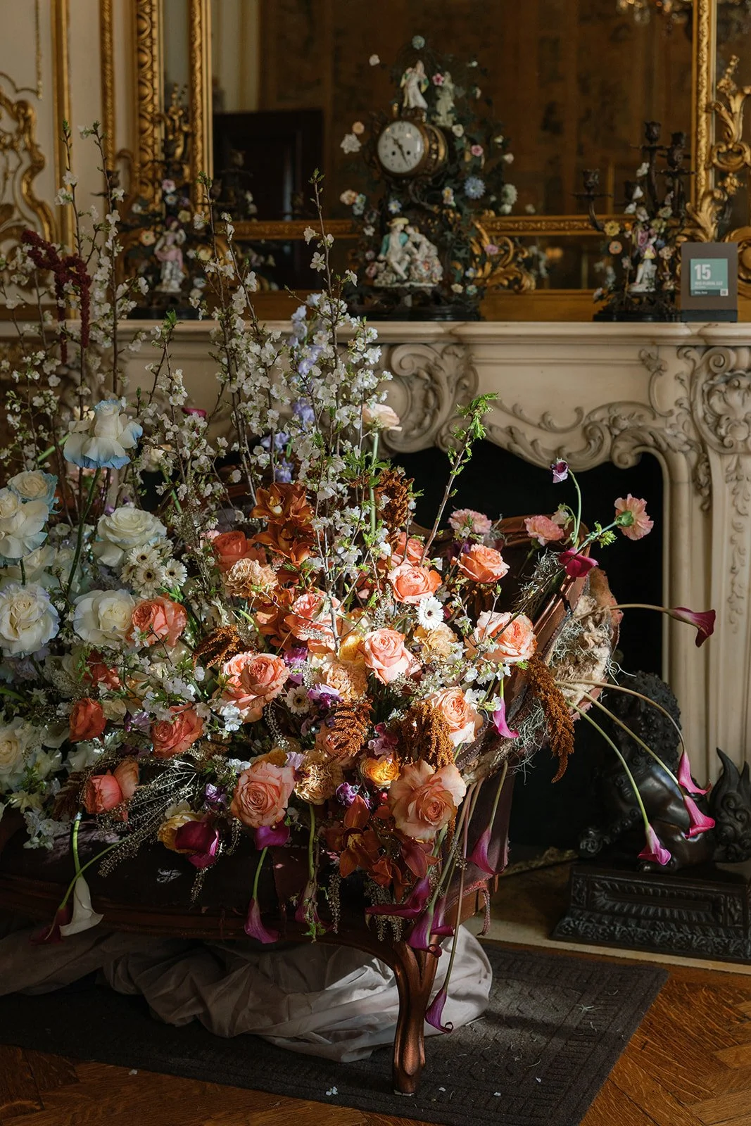 15. French Mantel Clock